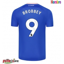 Camiseta Sunderland Brian Brobbey #9 Visitante Equipación 2025-26 manga corta